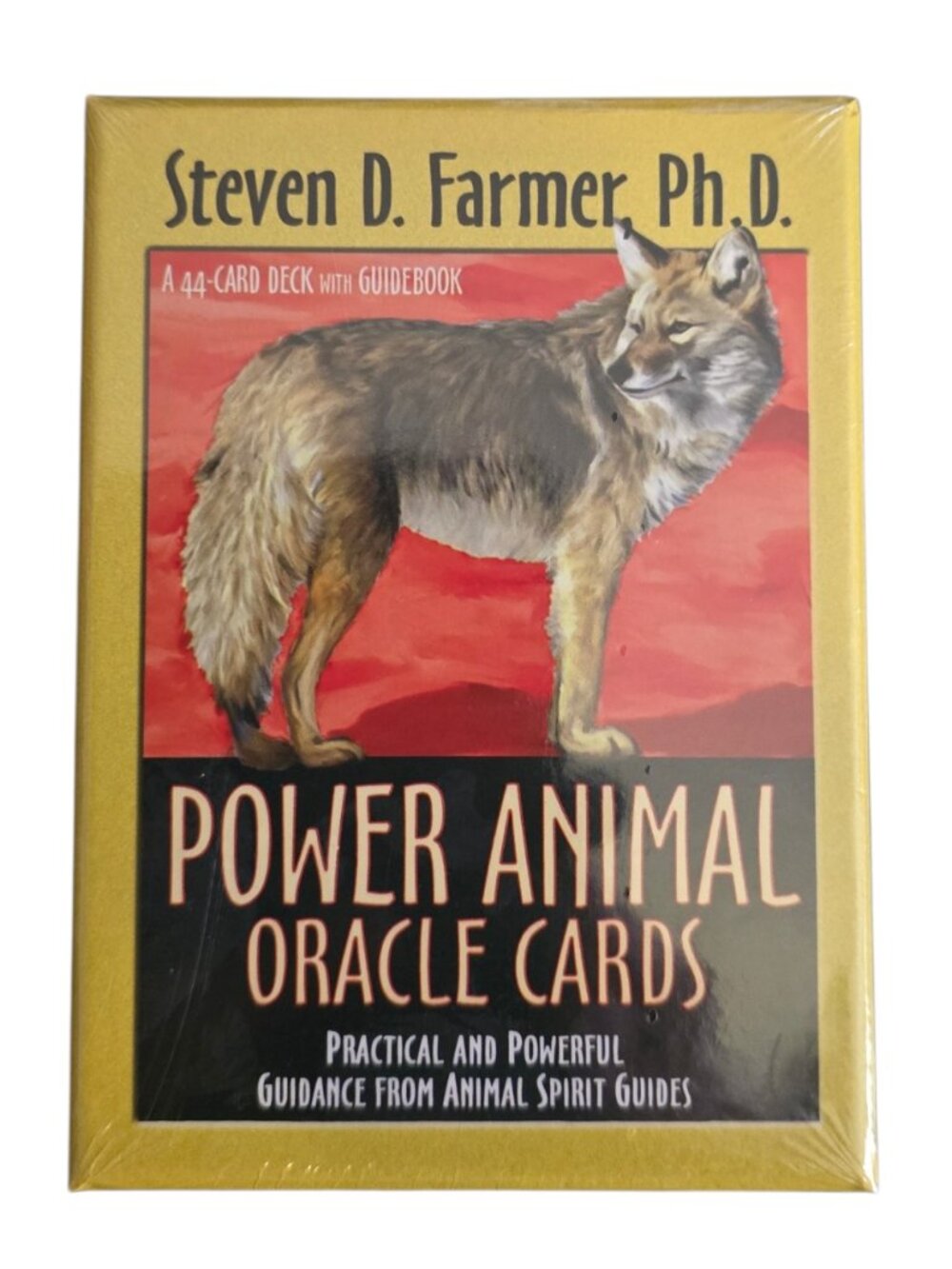 NEW Sealed Power Animal Oracle Cards Steven D. Farmer 44 Card Deck & Guidebook